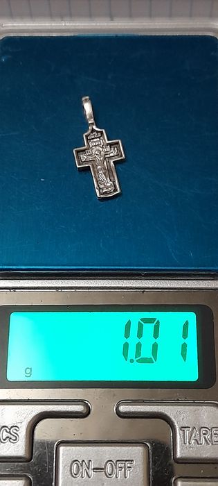 Хрестик срібло 925пр