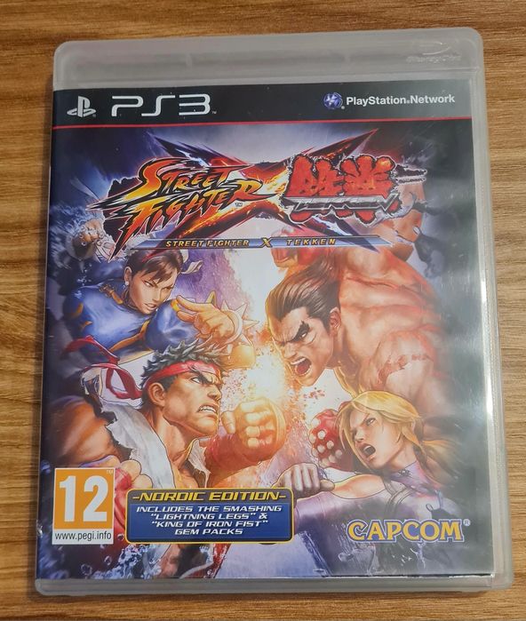 Stream fighter vs tekken PS3 Nordic Edition igła
