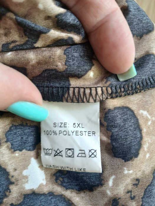 Жіночі літні широкі штани леопардові брюки 5XL
