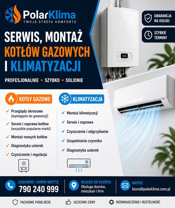 Kotły , piecyki, gazowe/montaż/przeglądy/pilne naprawy