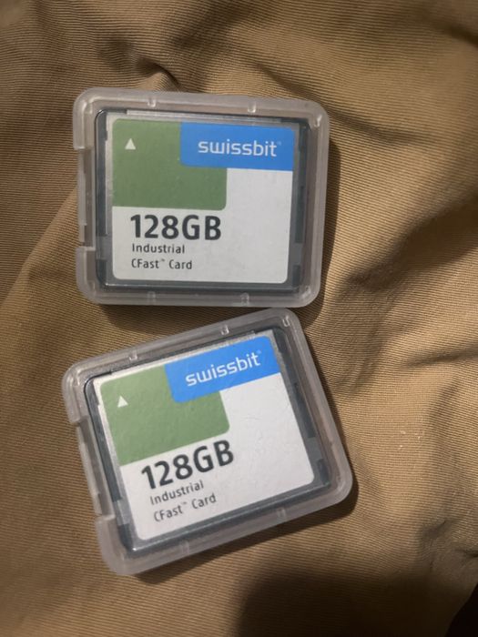 Karta CFast 2.0 Swissbit 128GB Industrial (Klasa Przemysłowa)
