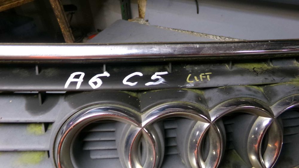 Cze66 Grill atrapa chłodnicy audi a6 c5 lift wysyłka części