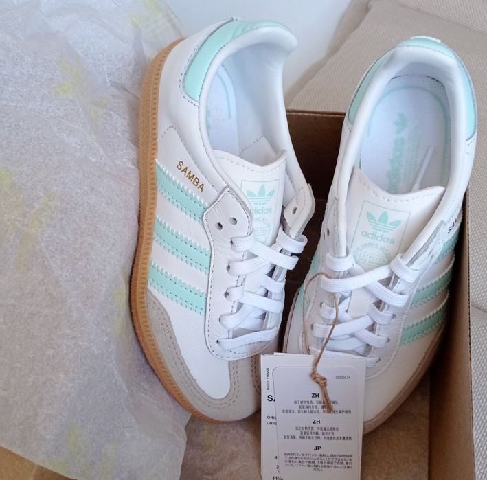 Дитячі шкіряні кеди кросівки adidas samba від 28 до 33.5