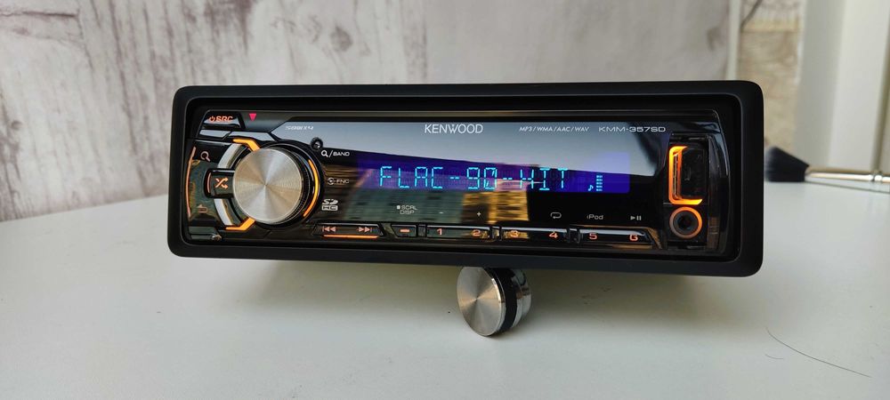 Kenwood KMM-357SD с Bluetooth RGB MOSFET 4x50 магнитола - оригинал!