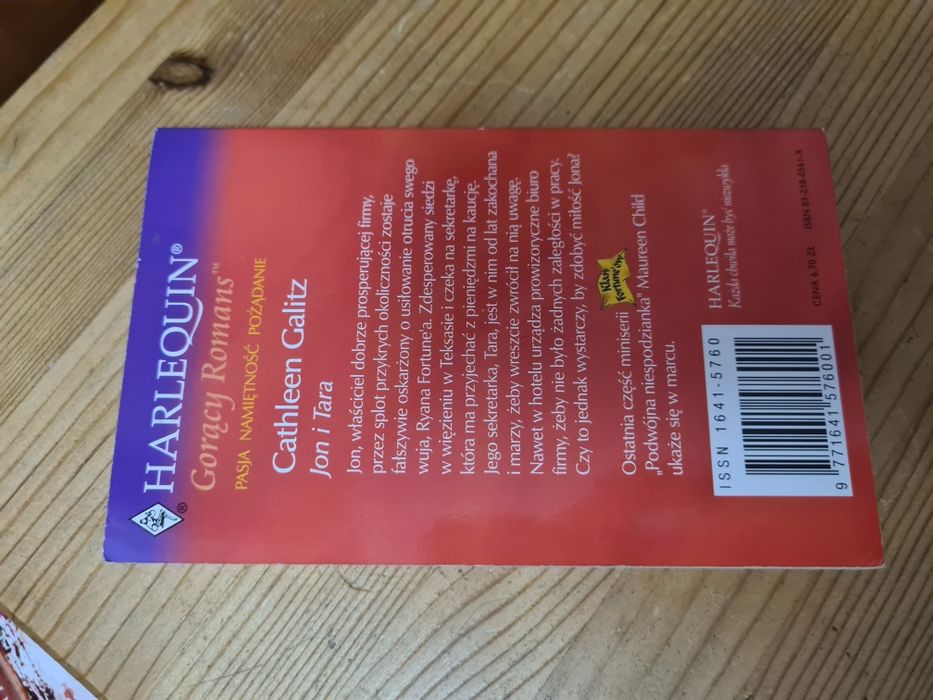 Jon i Tara - Cathleen Galitz Harlequin Gorący Romans