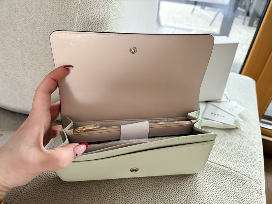 Portfel Furla Dafne – skóra naturalna – nowy z metką