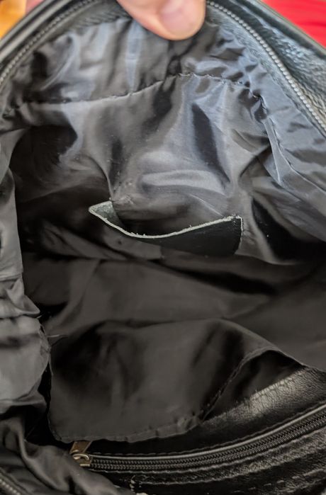 Torba ze skóry naturalnej, na ramię A4