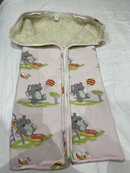 конверт в коляску на овчині  у візочок на овчині