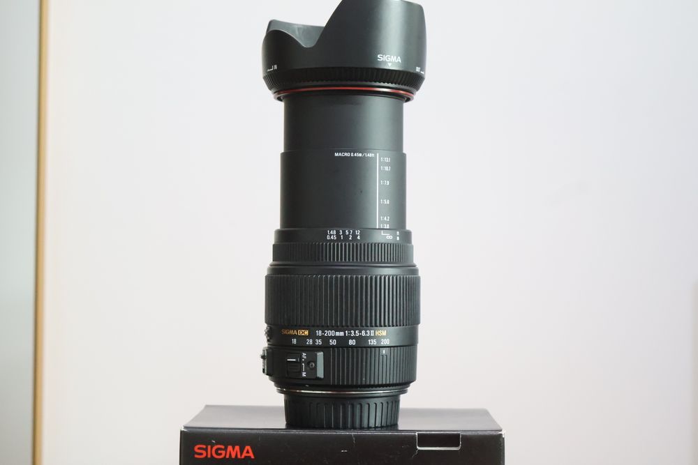 Sigma 18-200mm F/3.5-6.3 II HSM - Canon EF
