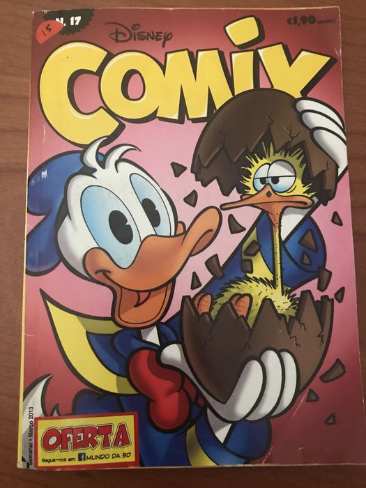 3 livros de Banda desenhada Comix