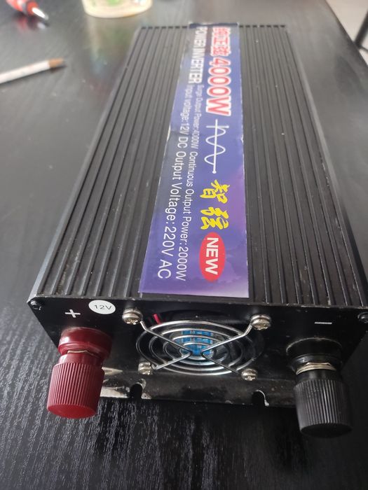 Инвертор 12-220 4000ватт чистый синус