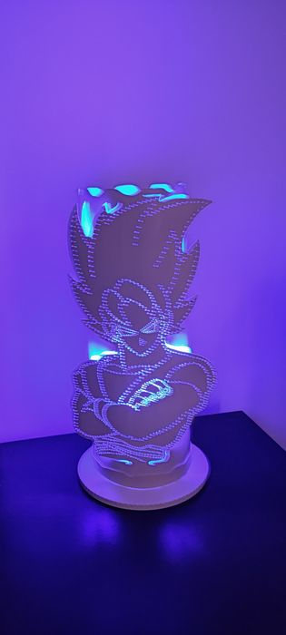 Luminária Decorativa Goku