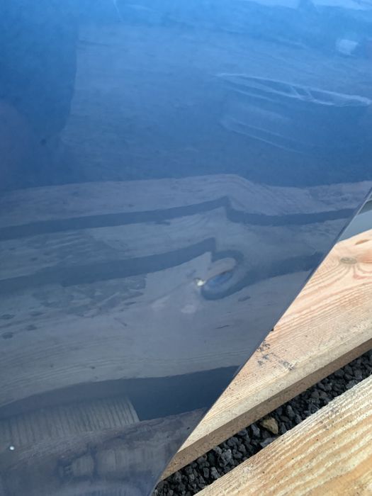 VW Golf VII 7 HB drzwi lewe tylne lewy tył niebieskie