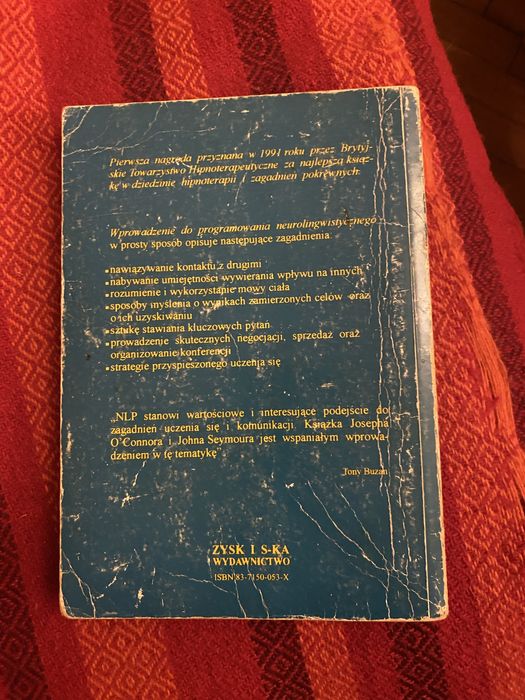 Wprowadzenie do programowania neurolinwistycznego NLP