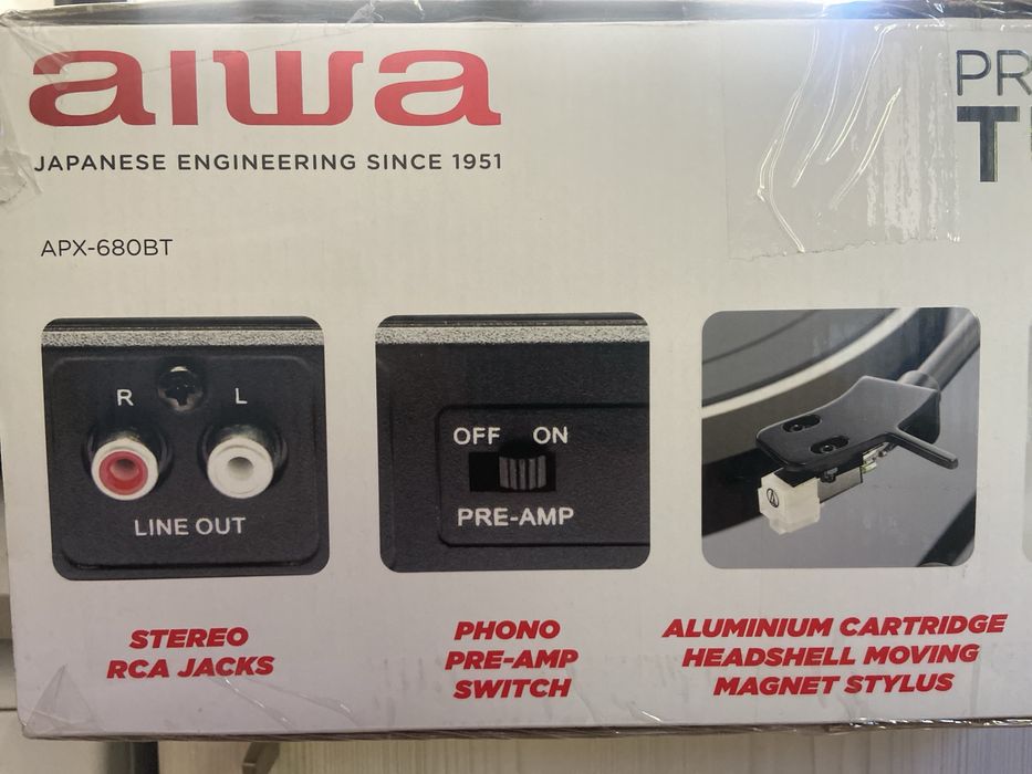 Giradiscos aiwa APX-680BT