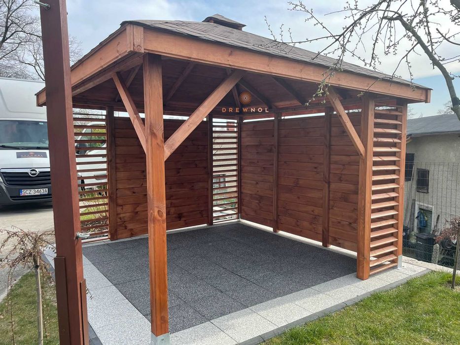 Altana ogrodowa, altanka, altany, wiaty, domek, pergola, drewutnia.
