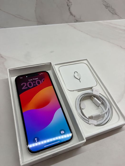 iPhone 15 Pro White | Świetny stan |