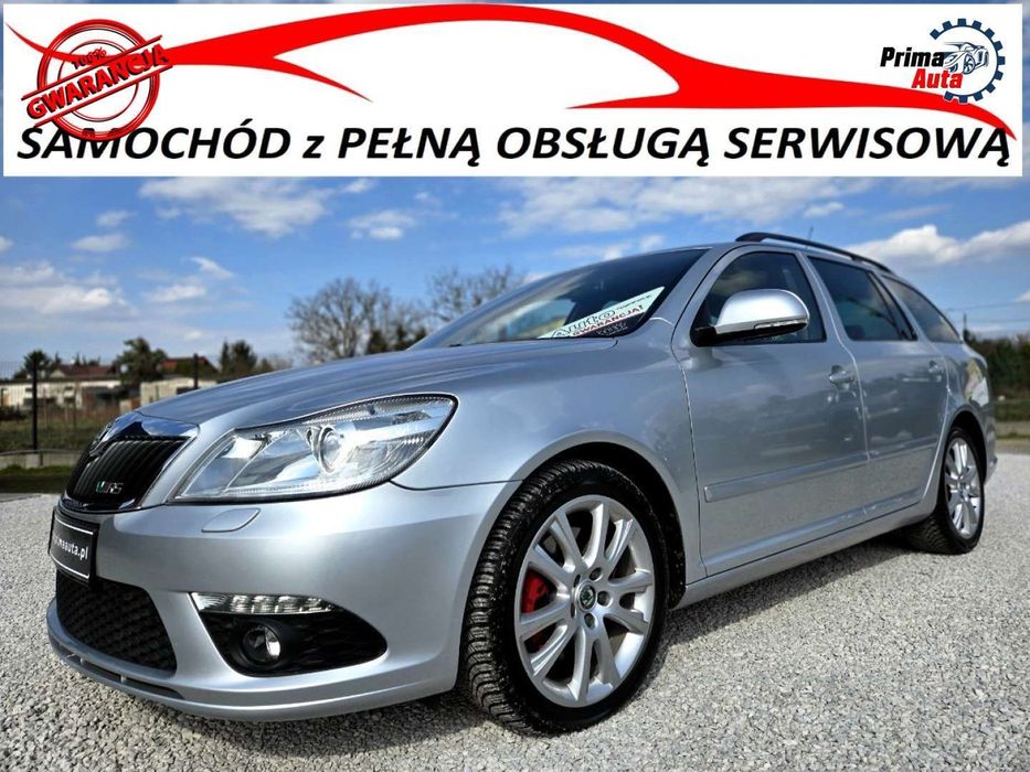 Skoda Octavia VRS 2.0 TDI 170KM- gwarancjaVIP, 1 właściciel, idealna, SERWISOWANA