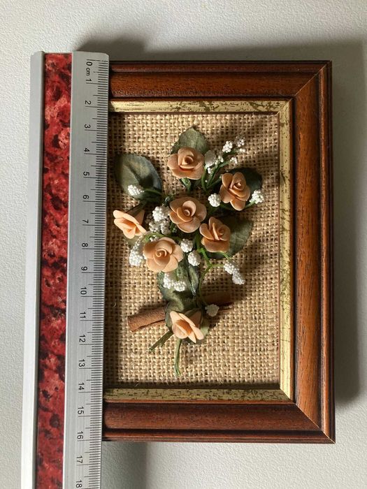 Quadro com Relevo (~16 x 12.5cm)