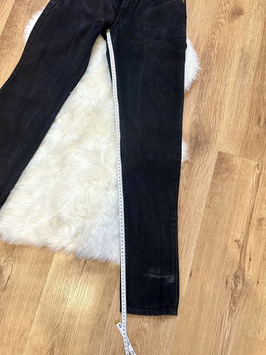 Spodnie dżinsowe jeansowe czarne 34 Levis vintage bawełna
