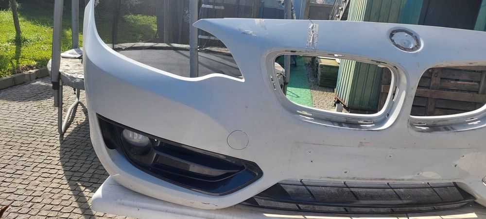 Para Choques Frontal Bwm 218d spor e farois de nevoeiro