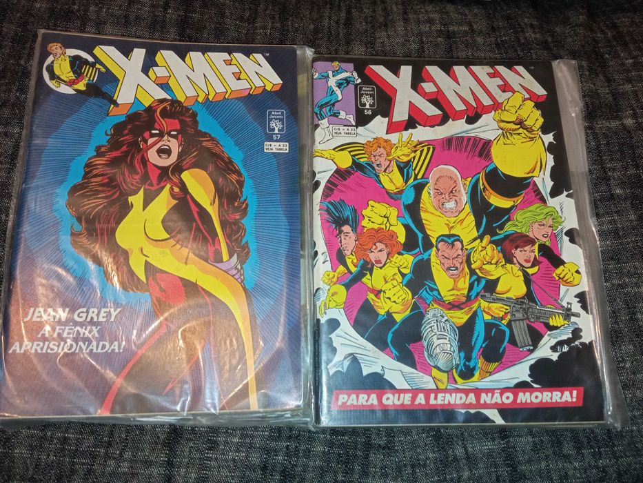 Lote X Men anos 80 e 90