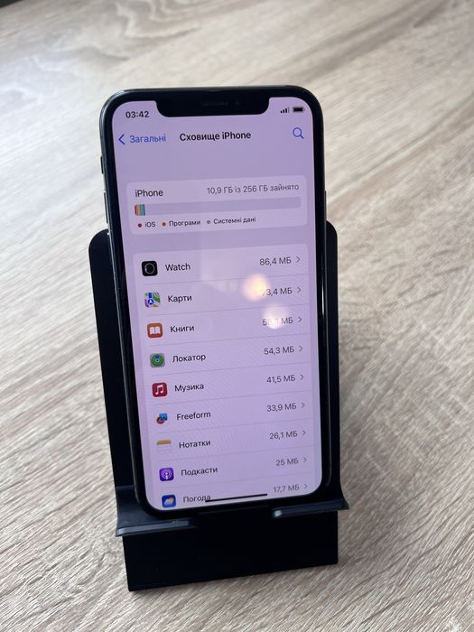 iPhone X 256gb Black Neverlock АКБ 71%