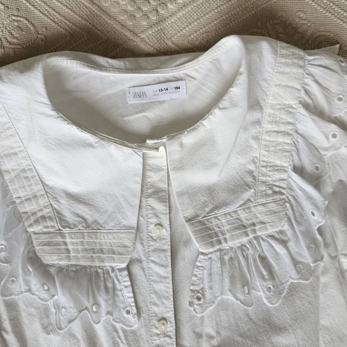 Сорочка белая Zara 164