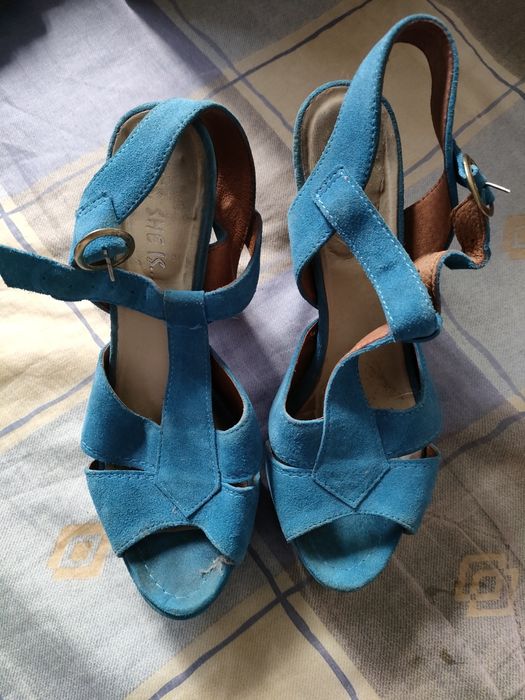 Sandálias  azuis