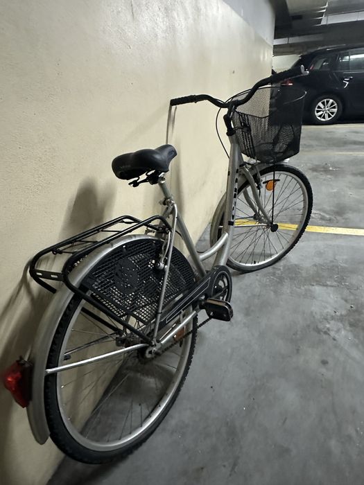 Bicicleta Urbana Vintage Impecável + Cesto | Como Nova