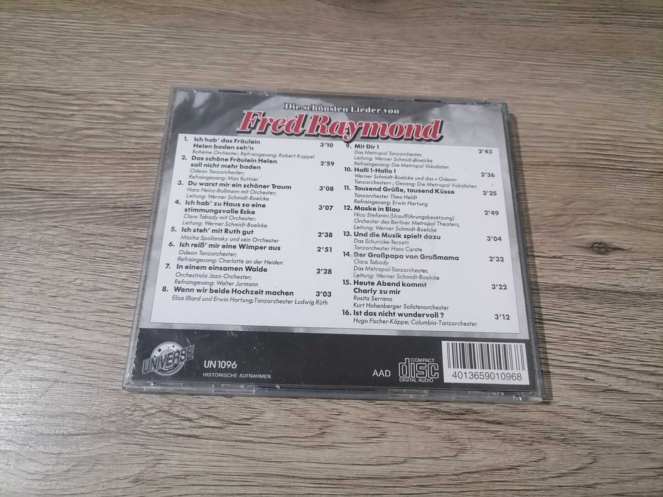 Fred Raymond - Die schönsten Lieder CD (5260)