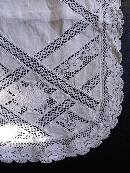 Naperon tabuleiro antigo