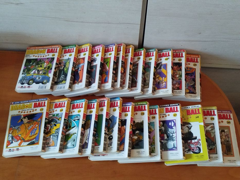 Dragon Ball – manga (Tomy 17–42, brak tomu 24)