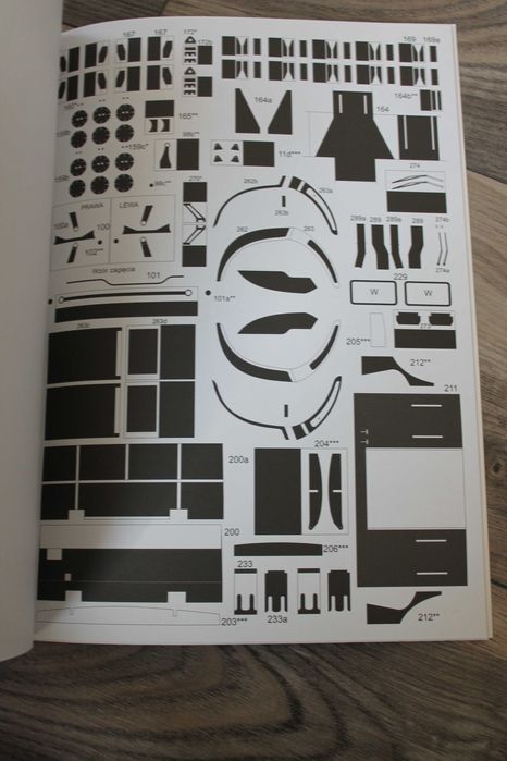 Model kartonowy Ciężarówki Kamaz 4350 z wyd. Answer