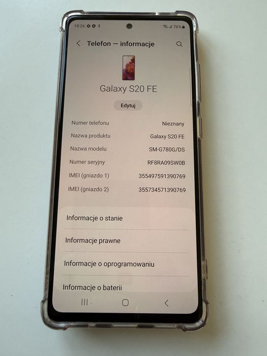 Samsung Galaxy S20 FE