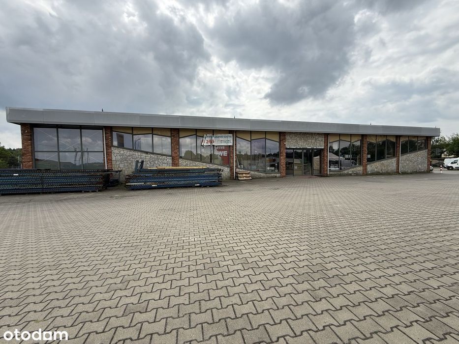 Sprzedam budynek handlowo-usługowy 600m2 z działką 3000 m2
