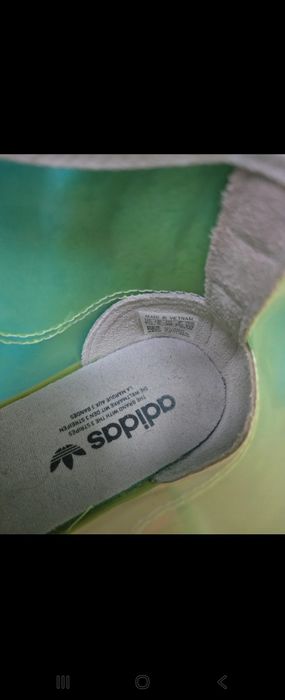 Piękne seledynowe letnie buty Adidas.rozm 38