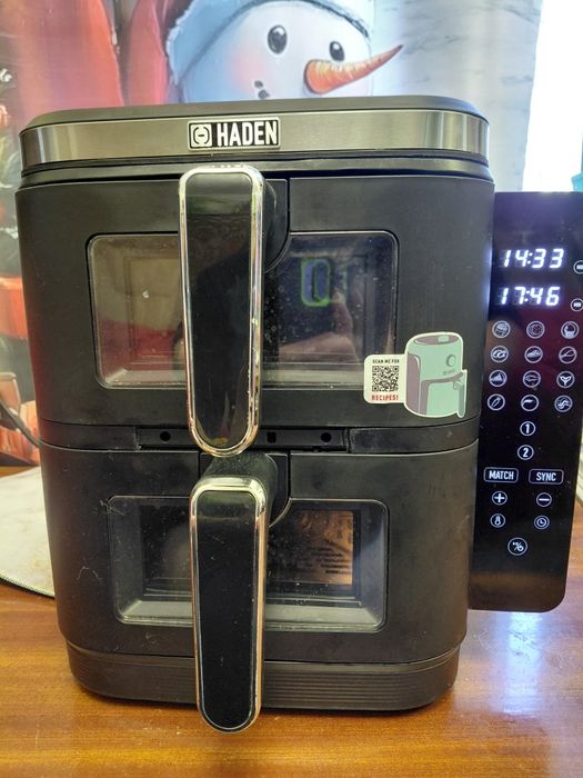 Аерогриль Haden | 2 кошики | Сенсорний | Привезений з Шотландії