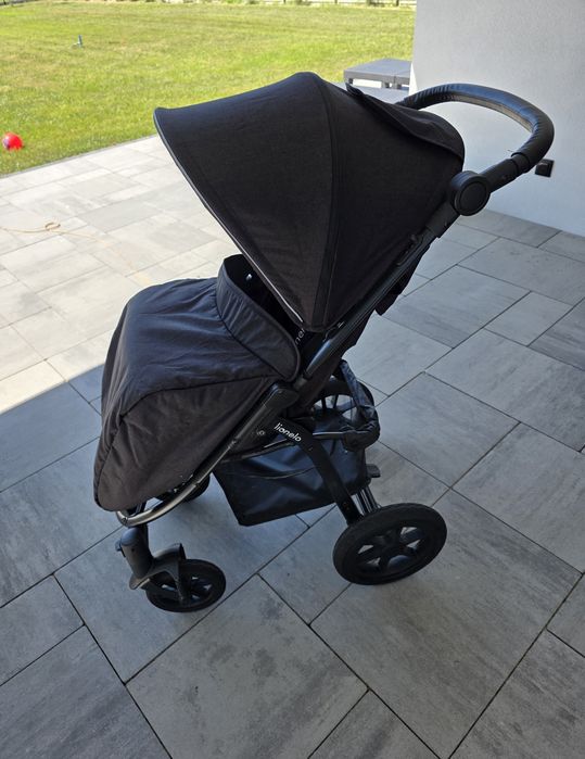 Wózek spacerowy LIONELO Annet Tour Carbon Czarny