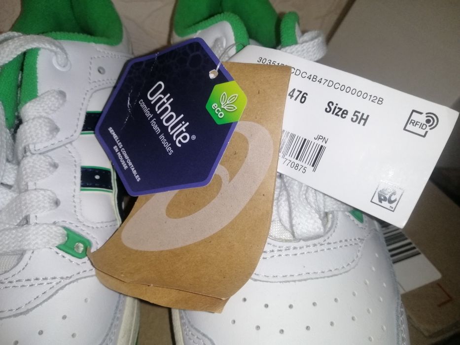 Оригінальні шкіряні кросівки, кроссовки Asics Ex89. 38р. 24см.