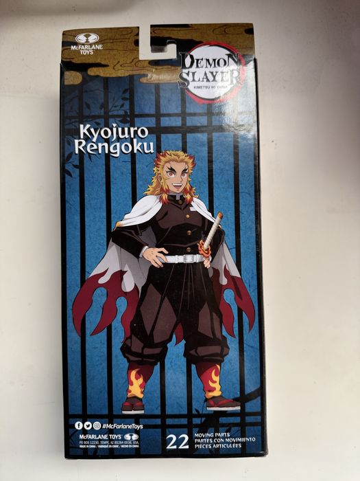 McFarlane Toys Demon Slayer – Kyojuro Rengoku 7” | Season 2 | Wave 6