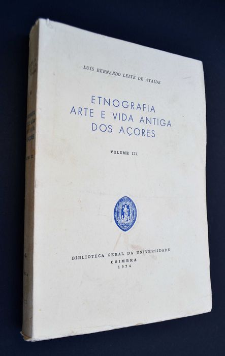 Etnografia, Arte e Vida Antiga dos Açores , Vol. 1, 2, 3, e 4.