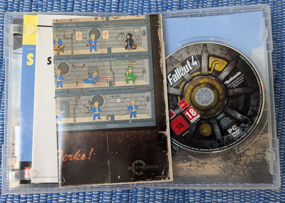 Fallout 4 z plakatem