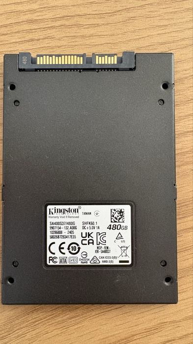 SSD накопичувач Kingston A400 480 GB