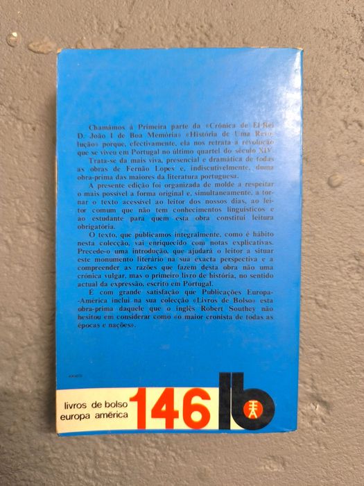 História de uma Revolução (Crónica de D. João I) — Fernão Lopes