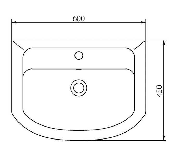 Новый комплект в ванну: раковина KOLO и оригинальная тумба 60 см.
