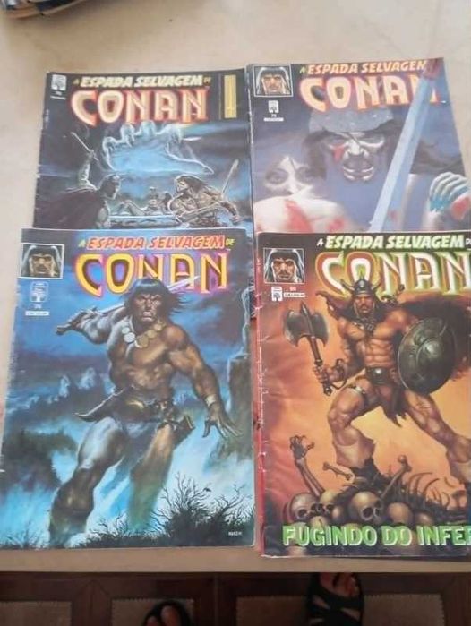 Conan o bárbaro lote