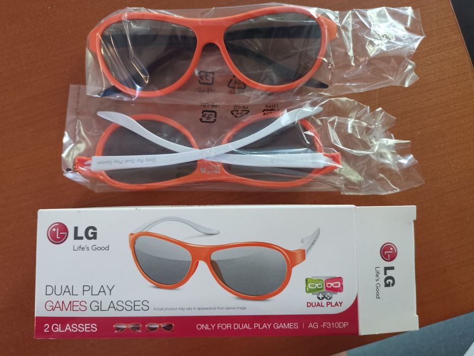 Okulary 3d LG 2 sztuki