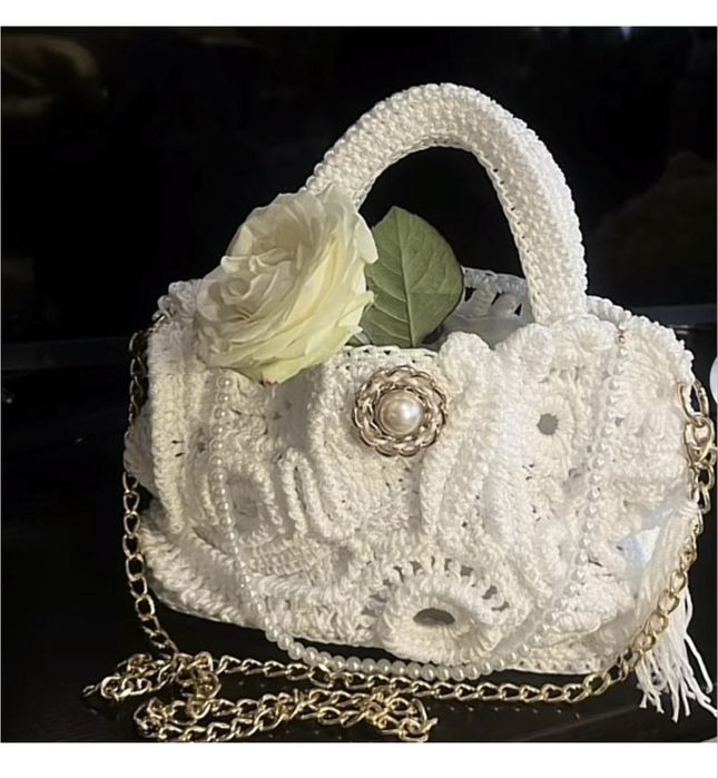 Сумочка ирландское кружево