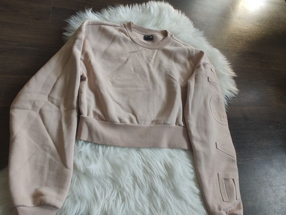 Krótka Różowa Bluza 4F